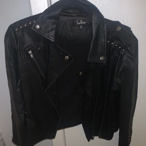Lulus leather jacket